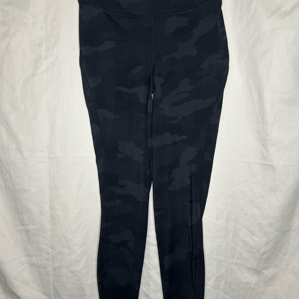 Lululemon Black Camo Nulux Leggings size6